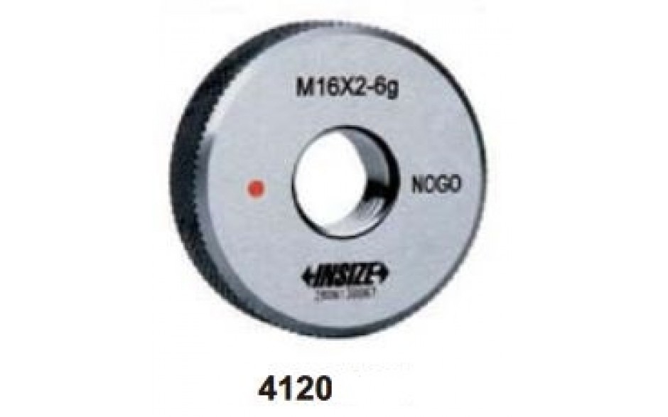 4120-10N | INSIZE DRAADRING KALIBER M10 / 6G ( NO-GO )